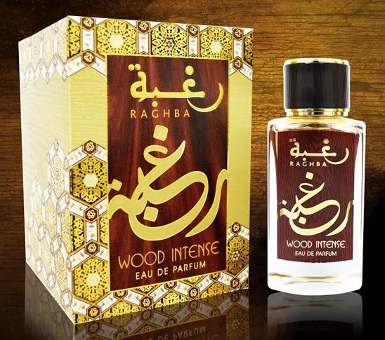 lattafa perfumes raghba wood intense